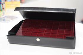 Luxusní kazeta v imitaci kůže pro uložení plat. Nové. - 4