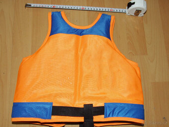 dětská vodácká vesta s límcem 18-30kg, výtlak +30N; zánovní - 4