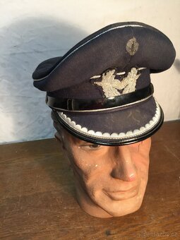 stará německá vojenská čepice - 4