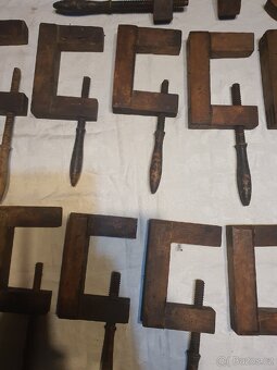 Staré dřevěné utahovaky - 4