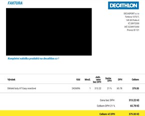 Dětské boty AT Easy oranžové 30 - 4