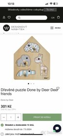 Done by Deer Deer Dřevěné puzzle friends - 4