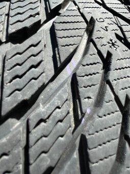 ALU disky 7JX17 ET 45 , 5x108 zimní pneu 215/55/17 - 4