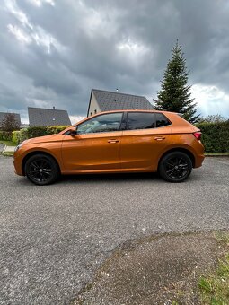 Škoda Fabia IV 1.0 TSI Style, 2022 – oranžová metalíza - 4