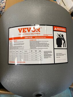 VEVOR pisková filtrace 65 kg písek ( 19 palců) - 4