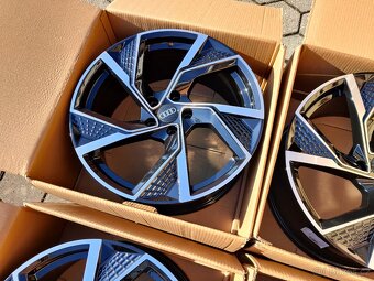 Sada ALU 5x112 R19 design RS MACHINED BLACK - 4