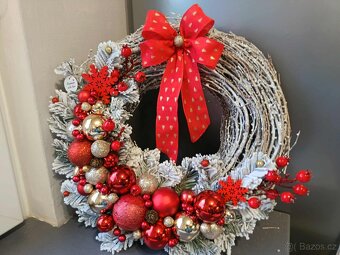 Adventní věnce a vánoční dekorace - 4