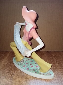 Harmonikářka ART-DECO ROYAL DUX SCHAFF v.26 cm š.23 cm Krásn - 4