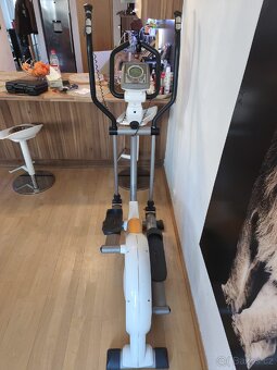 Eliptický trenažér Kettler Cross M (Bílá, Oranžová barva) - 4