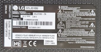 prodám 32" 80cm TV LG 32LJ510U (DVB TV2 samozřejmostí) - 4