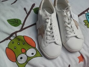 NOVÉ BÍLÉ TENISKY 37 NEXT - 4