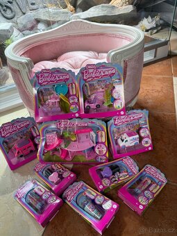 Velká sada mini Barbie Land s panenkami+ panenky - 4