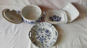 Cibulák 4 druhy polévková / ragú mísa s podnosem I.tř. - 4