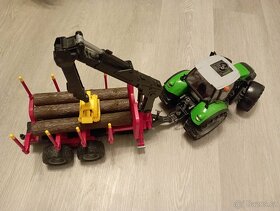 Bruder auto, nakladač, traktor, vlečka, odtahovka, vzv - 4