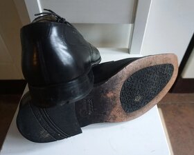 Pánské kožené černé společenské boty ECCO vel.42 - 4