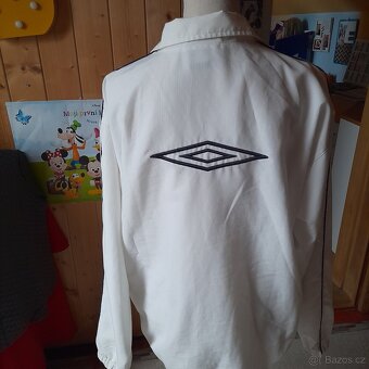PÁNSKÁ BUNDA BÍLÁ UMBRO L - 4