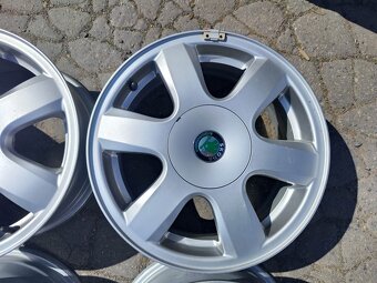 15"alu sada 5x100 origo Škoda Fabia 1 2 Roomster Polo - 4