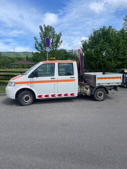 VW Transporter 4x4, valník, ruka - 4