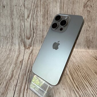 iPhone 15 Pro 256GB, nature, 98% baterie, eSIM (rok záruka) - 4