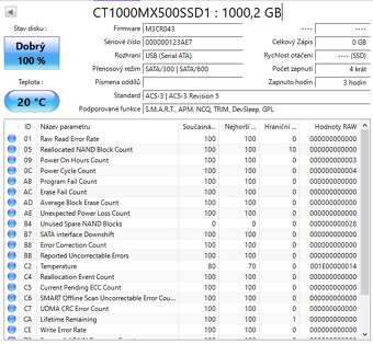 Crucial MX500 1TB jako nové - 4