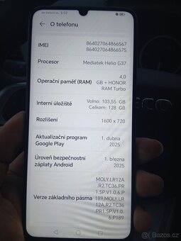 Prodám telefon HONOR X7a - 4