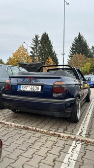 VW golf 3 Cabrio 1.6 74kw - 4