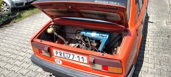 Škoda 742 130L 1986 nová STK pojízdná + díly - 4