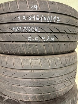 2 x letní pneu 215/40/17 - 4