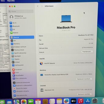 CTO APPLE MACBOOK PRO 14” M1 PRO 10-JÁDRO/32GB RAM/512GB - 4