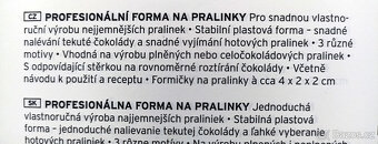 Tchibo profi-forma na pralinky (nerozbalené) - 4