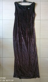 Dlouhé luxusní šaty bez rukávů zn . Fashion Esprit - 4