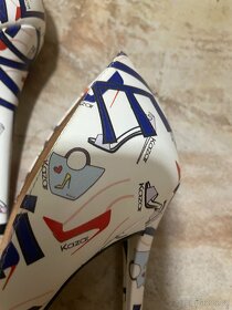 Luxusní nové kožené lodičky zn.Kazar,vel.36 - 4