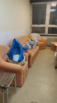 Pomerančový gauč na prodej - 4