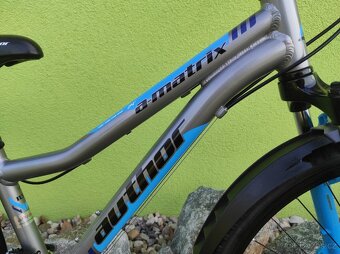 Značkové dětské kolo Author 24" (stříbrná/modrá)I# - 4