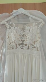 Svatební šaty vel.34/36 - 4
