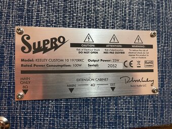 CELOLAMPOVÉ KYTAROVÉ KOMBO SUPRO - 4