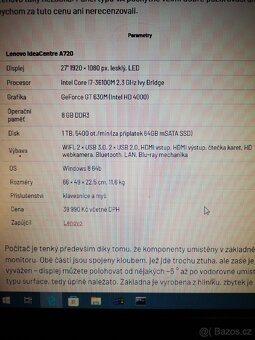 PC Lenovo Ideacentre A720 - 4