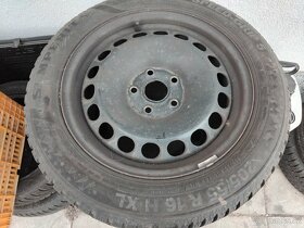 Zimní kola Škoda Yeti 205/55r16 xl - 4