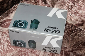 Pentax K-70 v setu s PENTAX DA 18-135mm WR s krabicí a dokla - 4