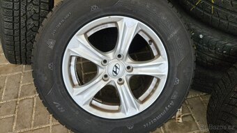 Zánovní Zimní Sada Alu 5x114.3 215/70 R16 Hyundai - 4