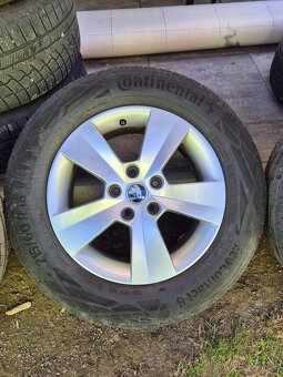Letní sada Škoda Superb III 5x112 R16 215/60R16 - 4