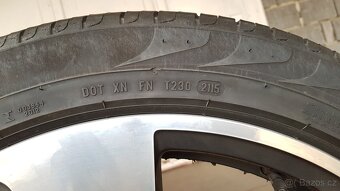 Originální kované ráfky Audi Turbina + pneu 285/40 R21 109Y - 4