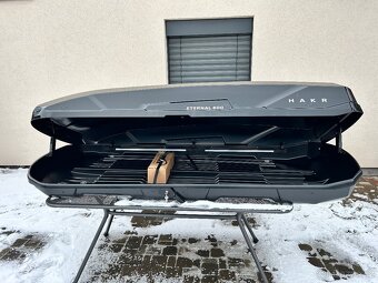 Střešní box Hakr Eternal 600l černý / nové zboží, záruka - 4