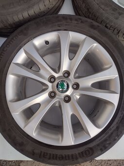Alu. kola Škoda Superb II. 5x112 7,5Jx17 H2, ET49 - 4