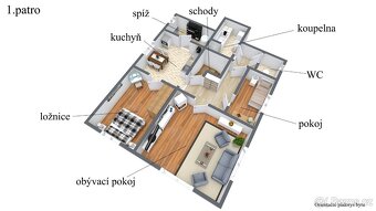Prodej rodinného domu, 180 m2, Vranov - 4