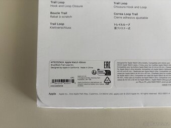 Originál Apple Watch řemínek Trailový tah - 4