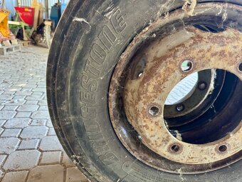 2ks Disky MAN s pneu 265/70 r17,5 L2000 TGL - 4