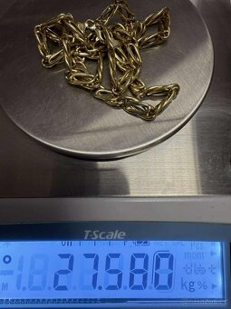 zlatý řetízek AU585/1000 27,58G - 4
