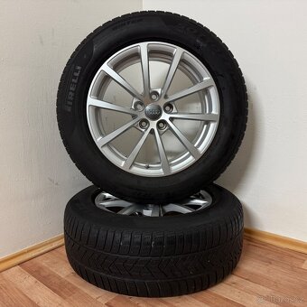 AUDI A6 C8 4K 5x112 R17 ET36+ZIMNÍ 225/60R17 5,5mm - 4