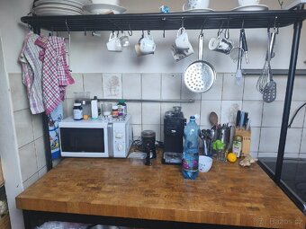 Ostrůvek z masivu z IKEA - 4